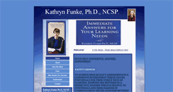 Desktop Screenshot of kathrynfunke.com